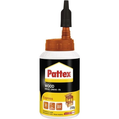 PATTEX EXPRESS D2 5min lepidlo na drevo 250 g