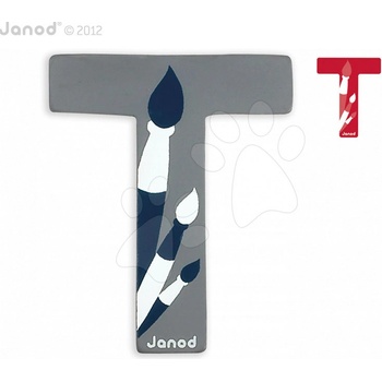 Janod drevené písmeno T ABCDeco