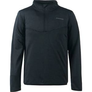 Endurance Мъжки поларен пуловер ENDURANCE Ledger Waffle Melange Midlayer Fleece jumper - Black (005-3647-0113)