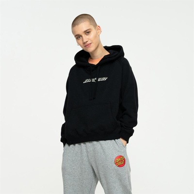 Santa Cruz mikina Yin Yang Strip Hood Black BLACK