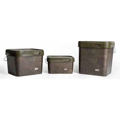 Kevin Nash Kbelík Spot On Rectangular Bucket Camo 10 l – Hledejceny.cz