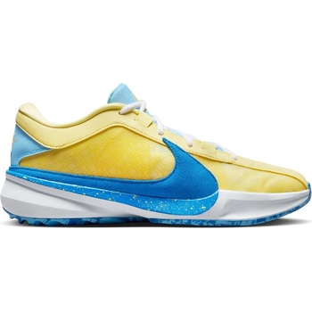 Nike Баскетболни кецове Nike Zoom Freak 5 Basketball Shoes - Yellow/Blue