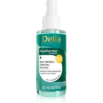 Delia Cosmetics Hyaluron Fusion тонизираща мълга за лице със стягащ ефект 150ml