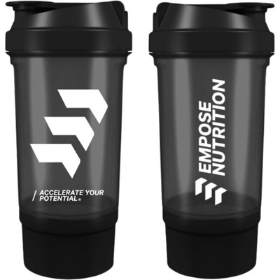 EMPOSE Shake Beker 500 ml + 150 ml Čierny