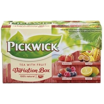PICKWICK Červené variácie jahoda tropické ovocie lesné ovocie 20 x 1,5 g
