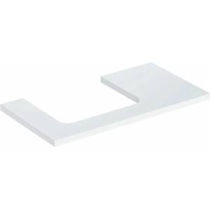 Geberit Плот за мивка Geberit One с ляв изрез, лъскаво бяло 90 см (505.303.00.1)