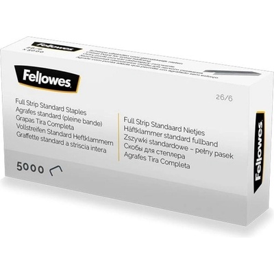Fellowes Телчета за телбод, размер 26/6 mm, 5000 броя (1090140051)