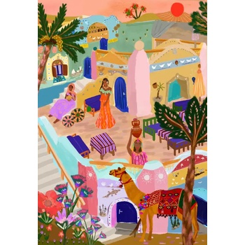 Image 1 of Pieces & Peace - Puzzle Nubian Village - 1 000 piese