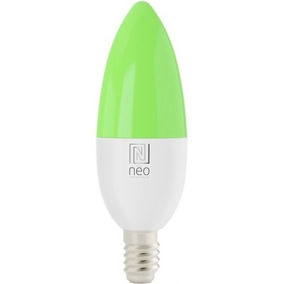 Immax NEO SMART žiarovka LED E14 6W RGB+CCT barevná a biela, stmívatelná, WiFi 07716L