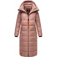 Navahoo dámska dlhá zimná bunda s kapucňou Kristallblume pastel purple