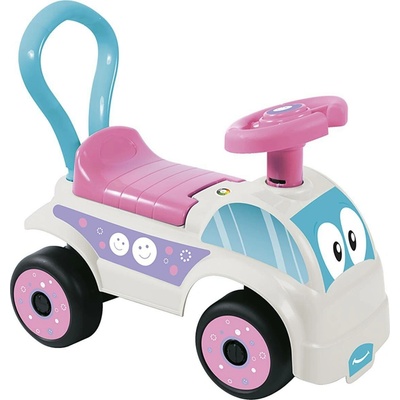 Dolu Odrážedlo auto bílo-růžová