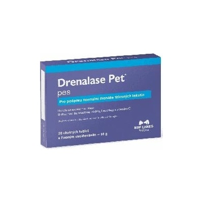 Drenalase Pet Mini pre psov a mačky 20 tbl