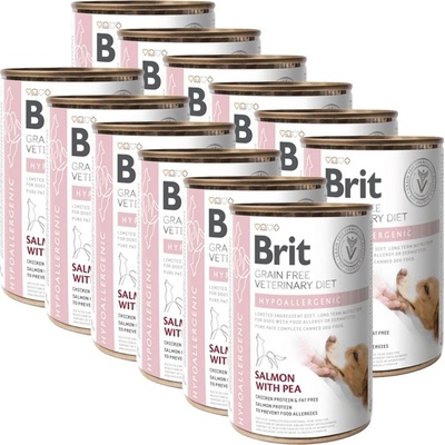 Brit Брит Ветеринарни Диети GF куче Хипоалергенен 12 x 400 г