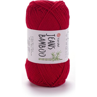 Yarn Art Jeans Bamboo 144 červená