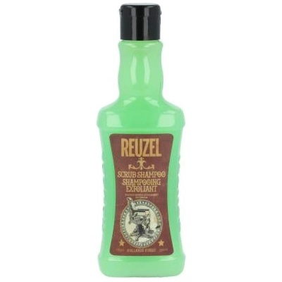 Reuzel Scrub Shampoo 350 ml дълбоко почистващ шампоан за коса за мъже за мъже