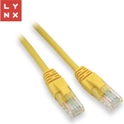 Lynx CS LX-UTP5E-070-YELLOW UTP patch Cat5e PVC CCA 7m žlutý