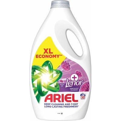 Ariel tekutý prací prostriedok +TOL Amethyst Flower 2,25 l 50 PD