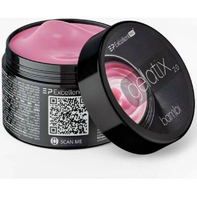 Excellent Pro Gelatix 2 0 Uv Led želatínový gel na nehty Bambi 50 g