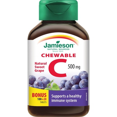 Jamieson Vitamín C 500 mg hrozna 120 tabliet