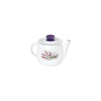 Image 1 of Horecano Емайлиран чайник 1л "ЛАВАНДА" (i2707/2) h (0129430)