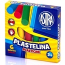Astra Plastelína vo vedierku 6 farieb 480g (0620)