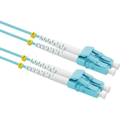 Value 21.99.8827 optické vlákno LWL prepojovací [1x zástrčka LC - 1x zástrčka LC] 50/125 µ Multimode OM3 20m