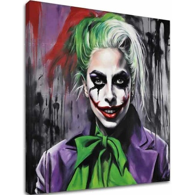 Obraz na plátne - Joker Lady | rôzne rozmery - 80x80 cm