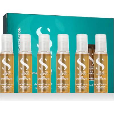 ALFAPARF Milano Alfaparf Semi Di Lino Reconstruction SOS Emergency Oil 6 x 13 ml