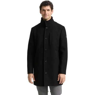 Tom Tailor Палто Tom tailor 1046983 Wool coat - Black (Black)