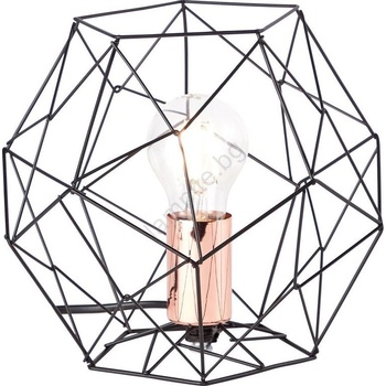 Brilliant - Настолна лампа SYNERGY 1xE27/60W/230V черен/меден (BI0025)