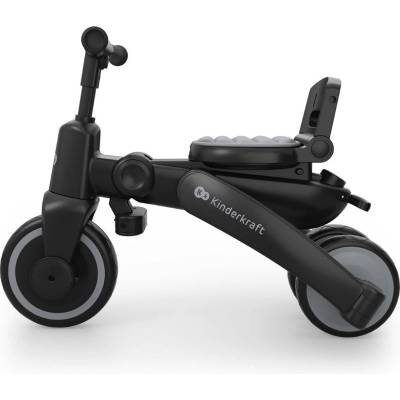 KinderKraft JAZZ 3 сгъваема триколка СИВА (KRJAZZ03GRY0000)
