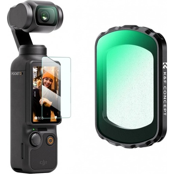 K&F Concept K&F Magnetic Black Mist 1/8 for DJI Osmo Pocket 3 Diffusion