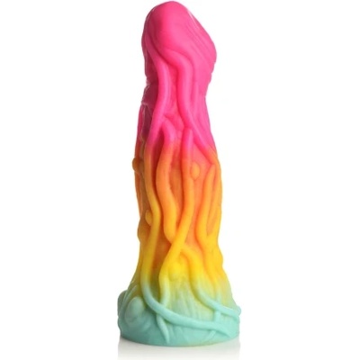 XR Brands Силиконово дилдо с релеф Creature Cocks Shape Shifter