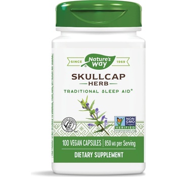 Nature's Way Skullcap Herb, 425 mg, 100 капсули, Nature's Way