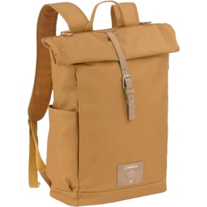 Lassig Чанта за бебешка количка с аксесоари Lassig - Rolltop, Curry (1103025838) - baby