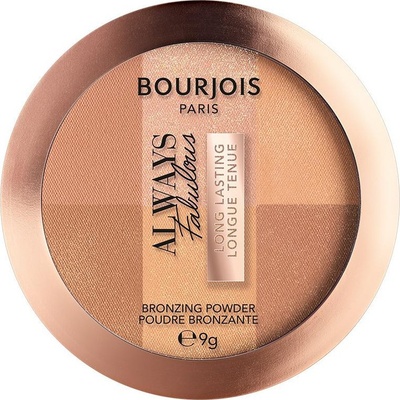 Bourjois Always Fabulous Bronzing Powder bronzujúci púder 001 Medium 9 g