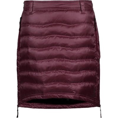 Skhoop sukňa páperová Short Down vínová