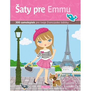 Presco Group Šaty pre EMMU – Kniha samolepiek