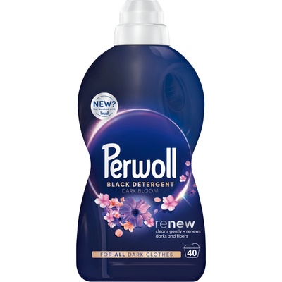 Perwoll Dark Bloom Tekutý prací prostředek na černé a tmavé prádlo 40 PD 2 l