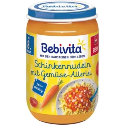 Bebivita Těstoviny se šunkou a zeleninovou směsí 220 g