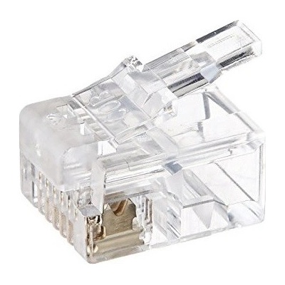 DATACOM Konektor RJ11 UTP lanko 6p4c bal.10ks, 4111