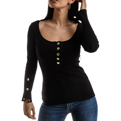 Edoti Дамска блуза с дълъг ръкав EDOTI Edoti | Cheren | ЖЕНИ | S