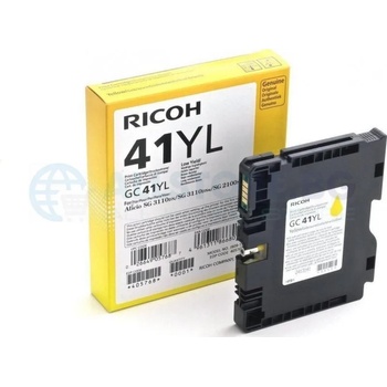 Ricoh Мастило гел RICOH GC 41YL, GelJet SG 2100N/2100DN, 600 копия, Yellow (RICOH-INK-GC41YL)