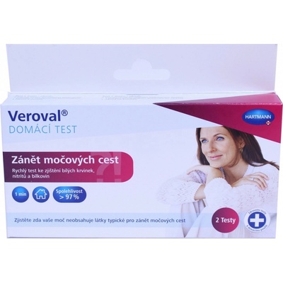 Veroval Zápal močových ciest domáci test 2 ks