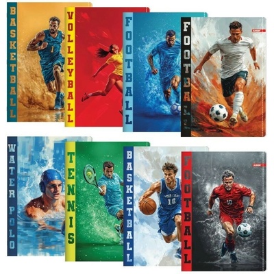 JUNIOR Exclusive Sport zošit 544 A5 linajkový