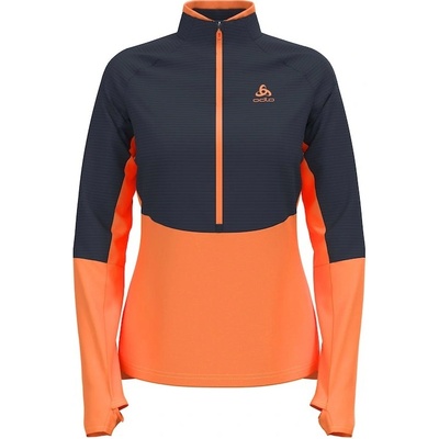 Odlo skialpová mikina Mid layer 1/2 zip DESCENT CW 200 SL šedá