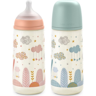Suavinex kojenecká láhev Dreams růžová 360 ml