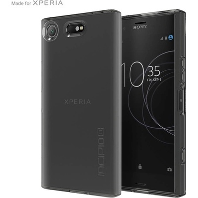 Incipio NGP Pure Case - удароустойчив силиконов (TPU) калъф за Sony Xperia XZ1 Compact (черен-прозрачен)