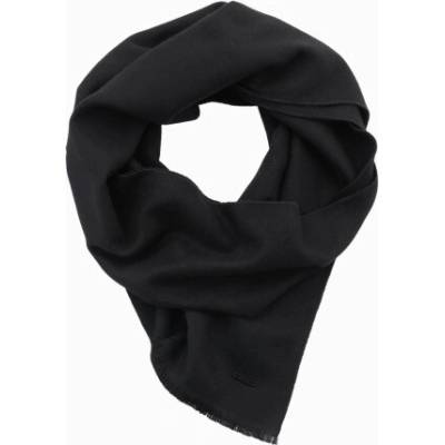 Ombre Clothing pánská šála se střapci černá