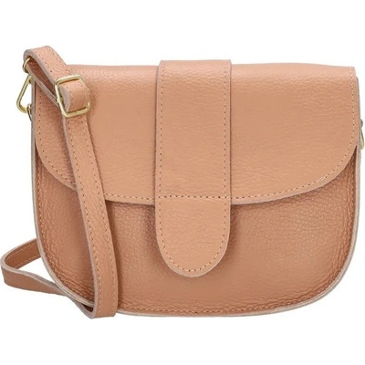 Charm London prošívaná crossbody kabelka „Fame“ Růžová